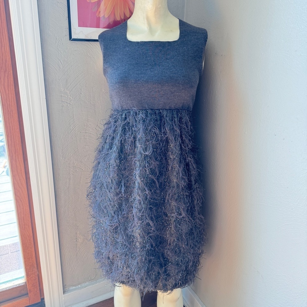 D exterior wool dress size xs